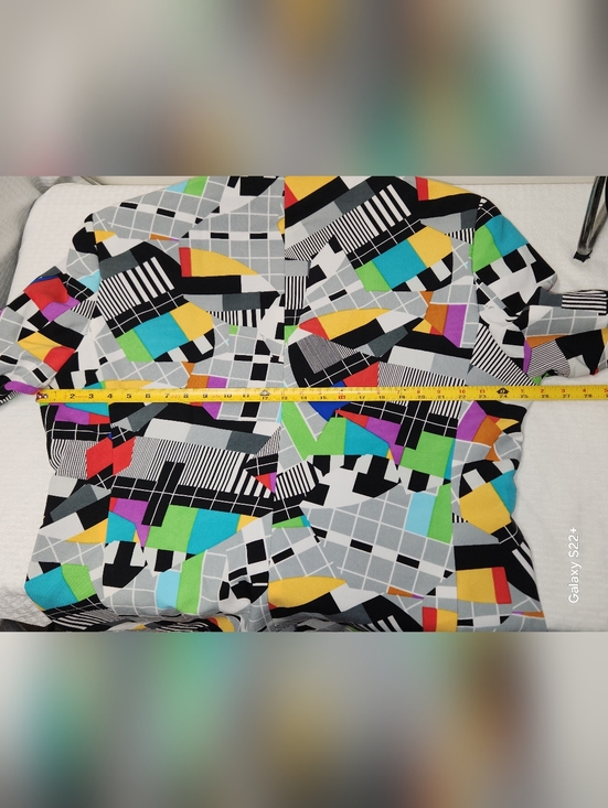 OppoSuits "Testival" Retro TV Pattern Blazer - Sz 50.  #G12 - Picture 8 of 16